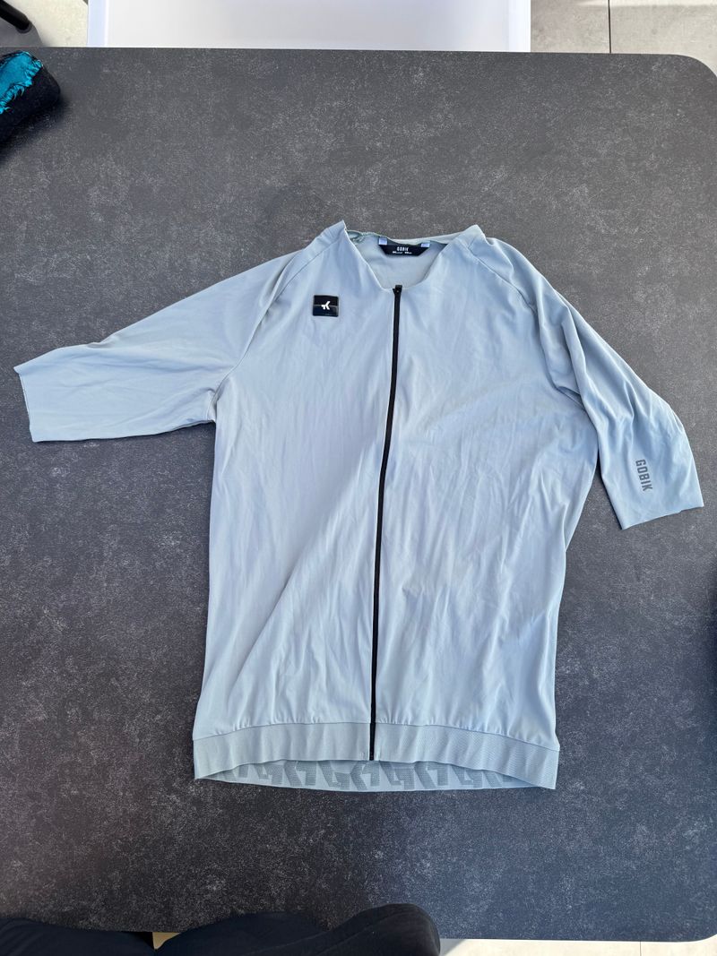 Gobik Trikot CX SOLID UNISEX Grau Gr. XXL 2025 Cycling Clothing de segunda mano