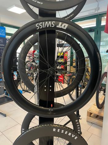 Used Dt Swiss ARC 1100 Wheelset with DT 180 Hub bike