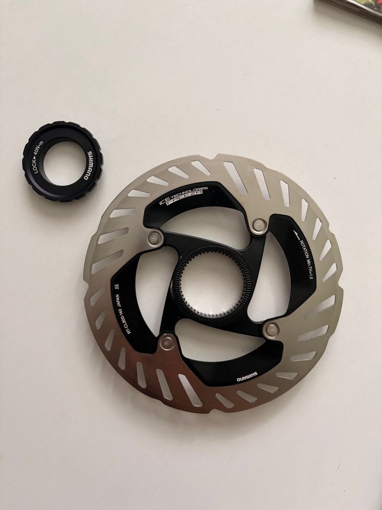 Used Shimano Dura Ace Brake Rotor (140mm and 160mm) 2026 bike — image 1 of 4