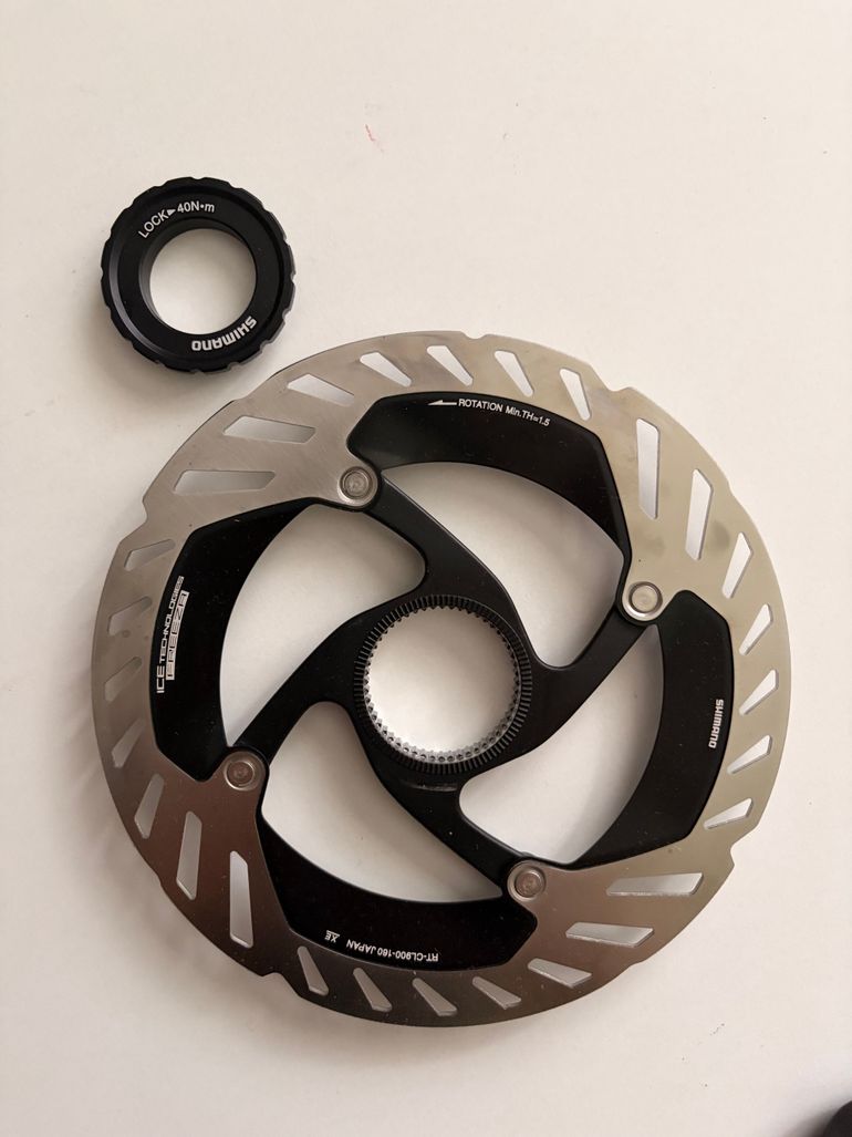 Used Shimano Dura Ace Brake Rotor (140mm and 160mm) 2026 bike — image 3 of 4