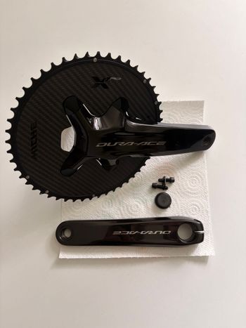 Used Shimano Dura-Ace FC-R9200 Kurbel 2-fach 170mm 50/34T bike