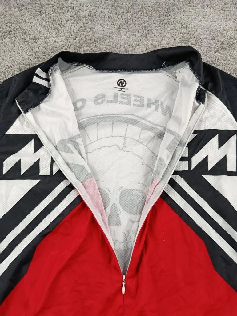 nashbar maillot velo homme taille xl - 39 6838 cyclisme route respirant mayhem bike d'occasion — image 2 sur 6