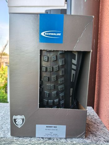 Used Schwalbe Nobby Nic Folding Tire Performance Addix ECE-R75 29x2.40" bike