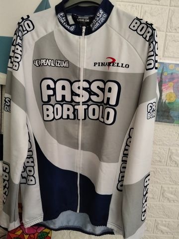 Używany Fassa bortolo pinnarello Giacchetto bici corsa Cycling Clothing