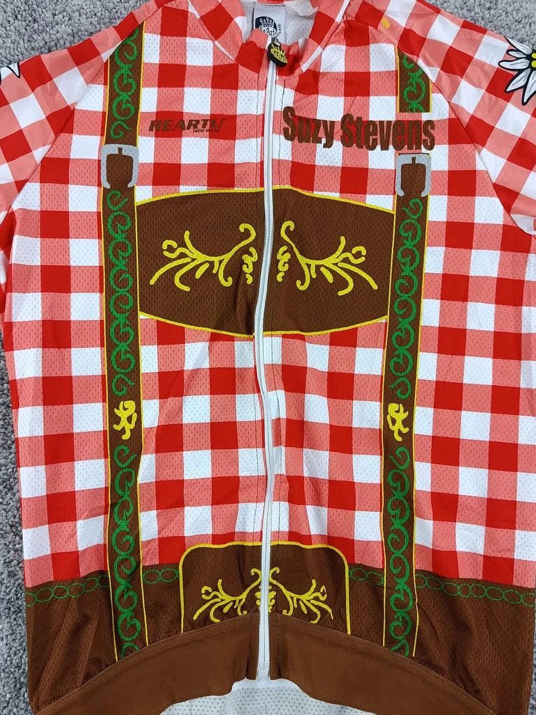 Used reartu reartu maillot velo homme taille s -52 7250 cyclisme route respirant Bavière bike — image 2 of 9