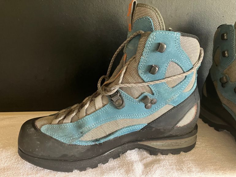Used HanWag C /D dames trekkingschoen leer Goretex 2022 bike — image 2 of 8