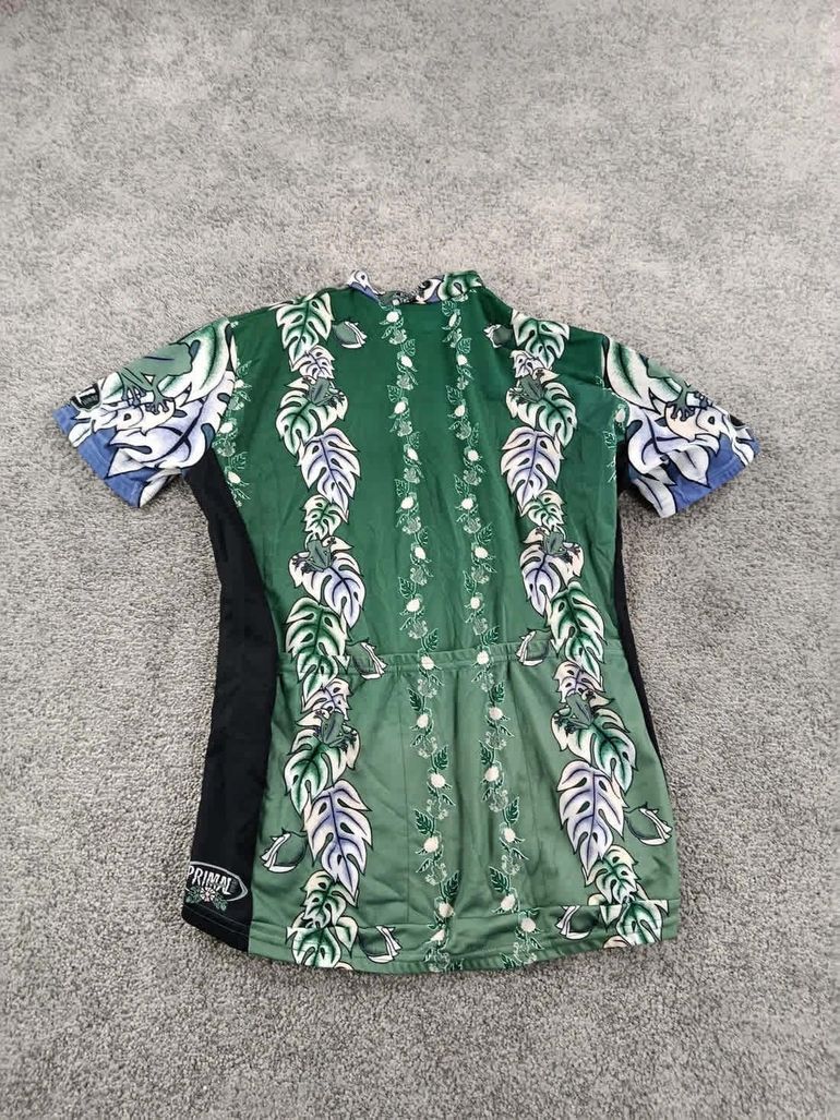 Używany primal wear maillot velo femme taille xl -39 6853 cyclisme route respirant monstera grenouilles bike — zdjęcie 6 z 7