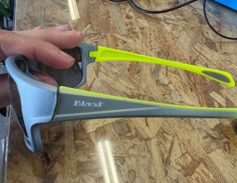 Used Blust Blast Grey and Yellow Sunglasses 2025 bike — image 1 of 2