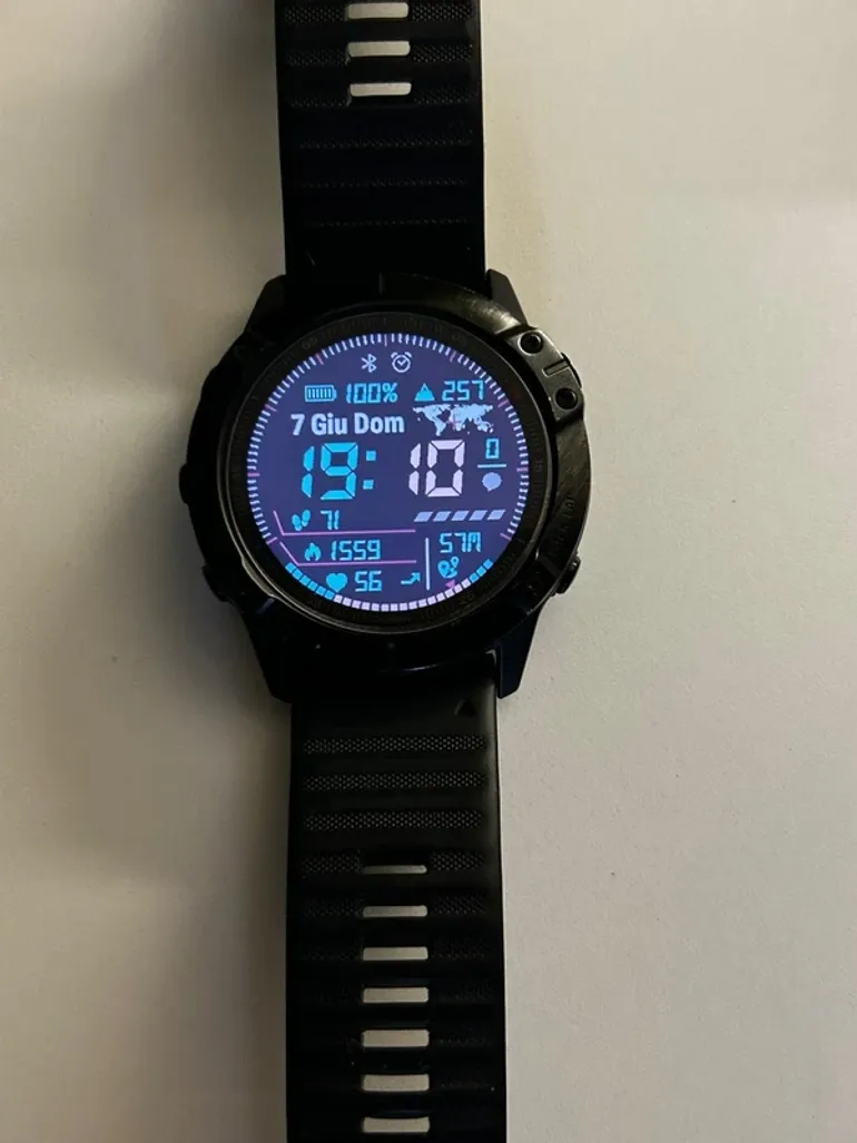 Used Garmin Fenix 6X Pro Sapphire bike — image 5 of 5