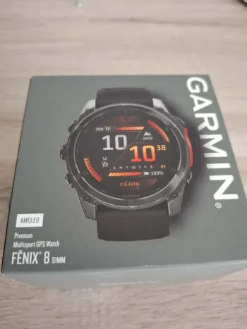 Used Garmin Fenix 8 51mm AMOLED bike — image 3 of 4
