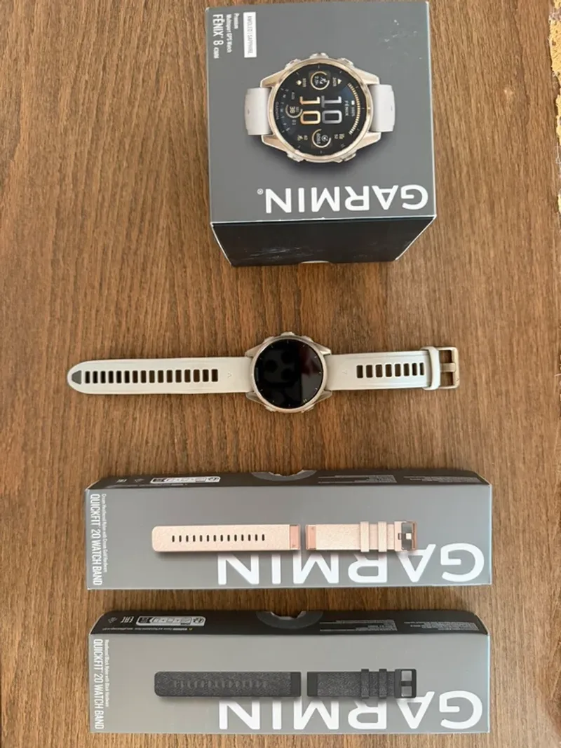 Used Garmin fenix 8 amoled sapphire Electronics