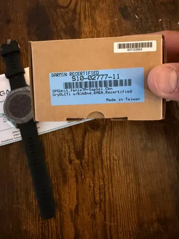 Used Garmin Fenix 7 Pro Solar Sapphire bike — image 3 of 4