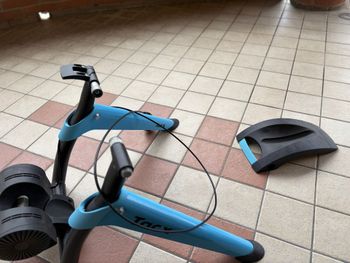 Used Tacx Boost T2500 Bike Trainer + Front Riser + Handlebar Shifter [QR Skewer Included] 2022 bike — image 14 of 16