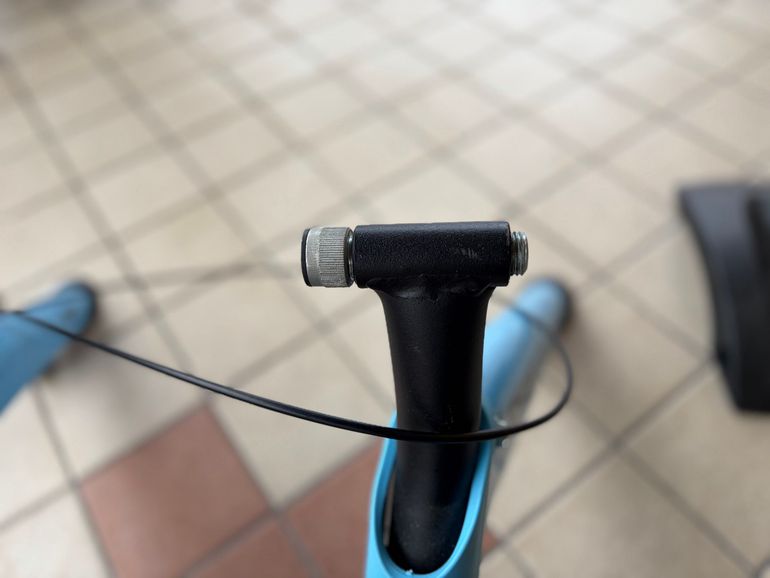 Used Tacx Boost T2500 Bike Trainer + Front Riser + Handlebar Shifter [QR Skewer Included] 2022 bike — image 10 of 16