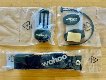 Used Wahoo TICKR Heart Rate Monitor + Speed & Cadence Sensor bike