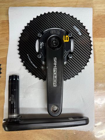 SRM Origin Carbon Crankset 2025 Drivetrain & Pedals usato