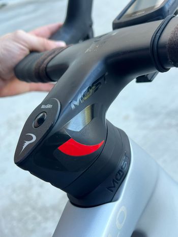 Used Most Talon Ultra Fast Integrated Cockpit 2025 bike — image 4 of 5