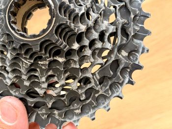 Used Sram Force D1 XDR 10-36T cassette with chain 2022 bike — image 3 of 4