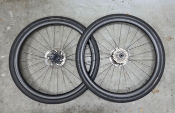 Used Farsports carbon wielset, 30mm, Dtswiss 350 2025 bike
