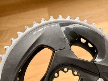 Used Sram Force D1 chainrings, 48-35T and 46-33T 2022 bike — image 3 of 5