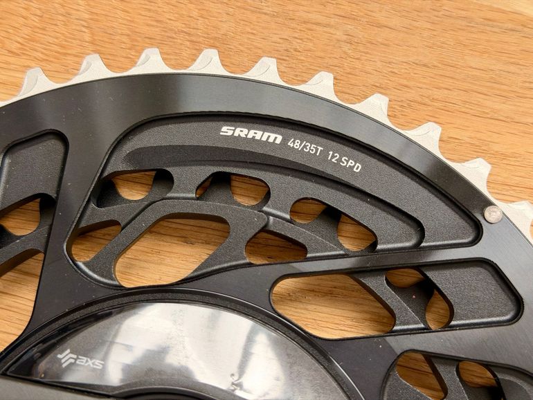 Used Sram Force D2 AXS Powermeter chainrings, 48-35T 2026 bike — image 2 of 3