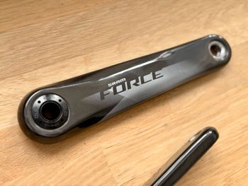Used Sram Force D1 AXS crankarms, 172.5mm 2024 bike — image 2 of 4