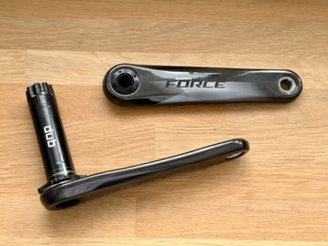 Použité Sram Force D1 AXS crankarms, 172.5mm 2024 Drivetrain & Pedals