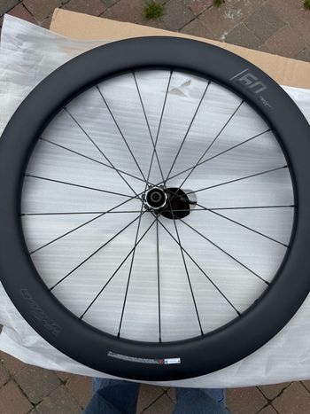 Used Vision SC 60 SL i23 Disc Centerlock Tubeless Wheelset 2026 bike — image 8 of 9