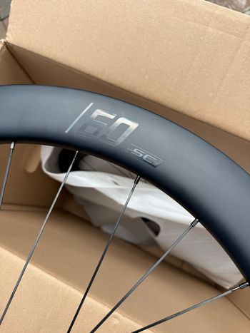 Used Vision SC 60 SL i23 Disc Centerlock Tubeless Wheelset 2026 bike — image 3 of 9