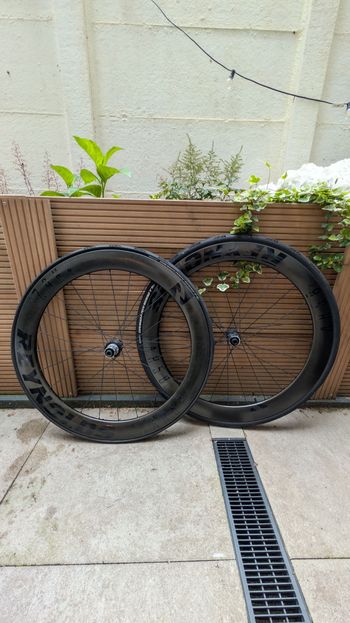 Used Reynolds AR58/62 Carbon Tubeless 700c Wheelset bike