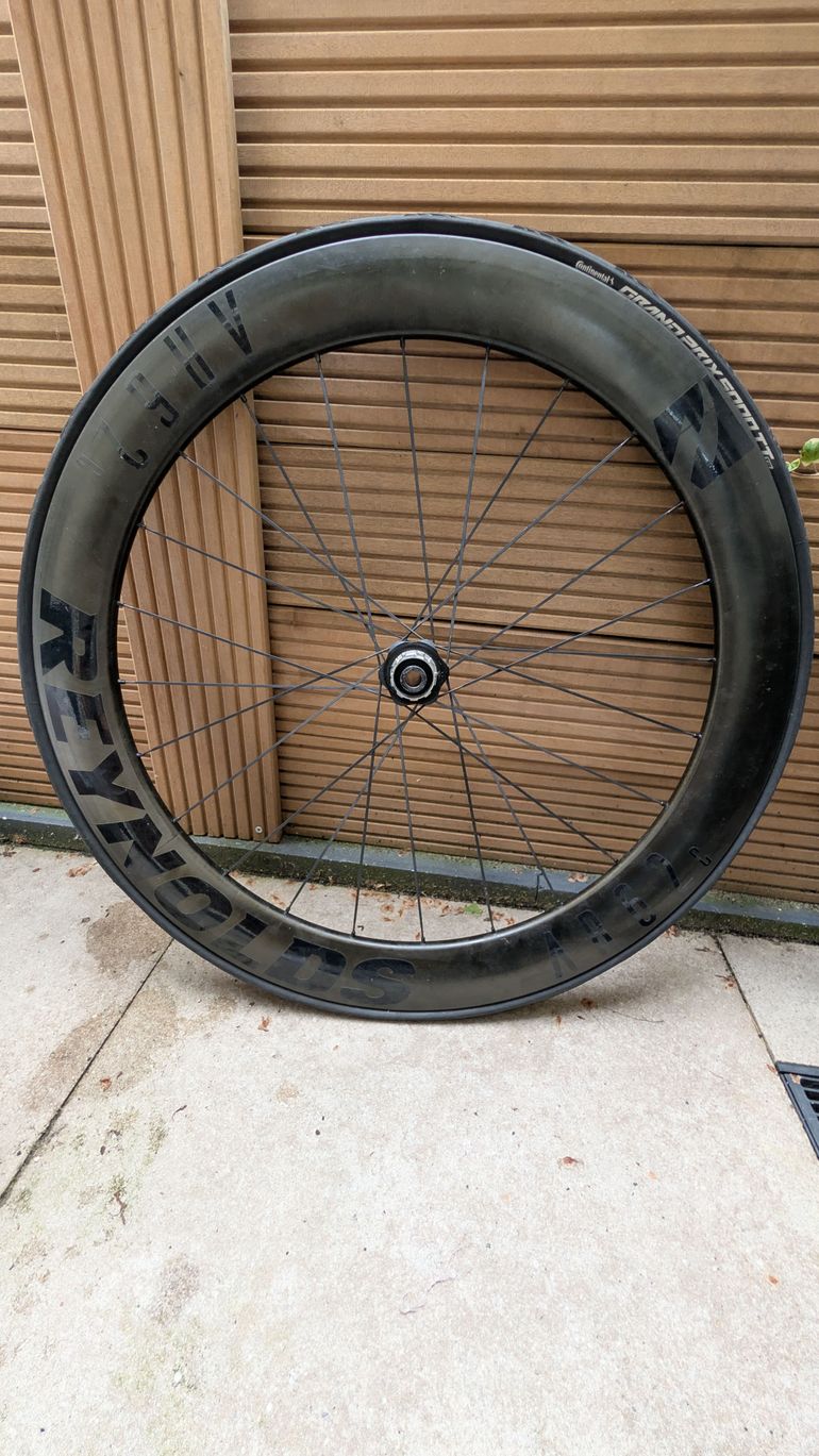 Used Reynolds AR58/62 Carbon Tubeless 700c Wheelset bike — image 2 of 6