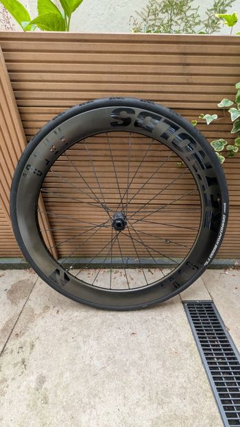 Used Reynolds AR58/62 Carbon Tubeless 700c Wheelset bike — image 5 of 6