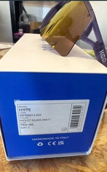 Tweedehands Koo Hype Occhiali da Sole Viola Cycling Accessories