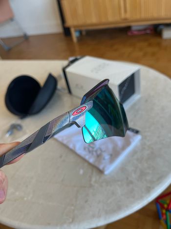 Used Oakley Encoder Space Dust Prizm Sapphire 2022 bike — image 7 of 9