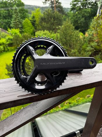 Used Shimano Ultegra 2x12-speed Cranks bike