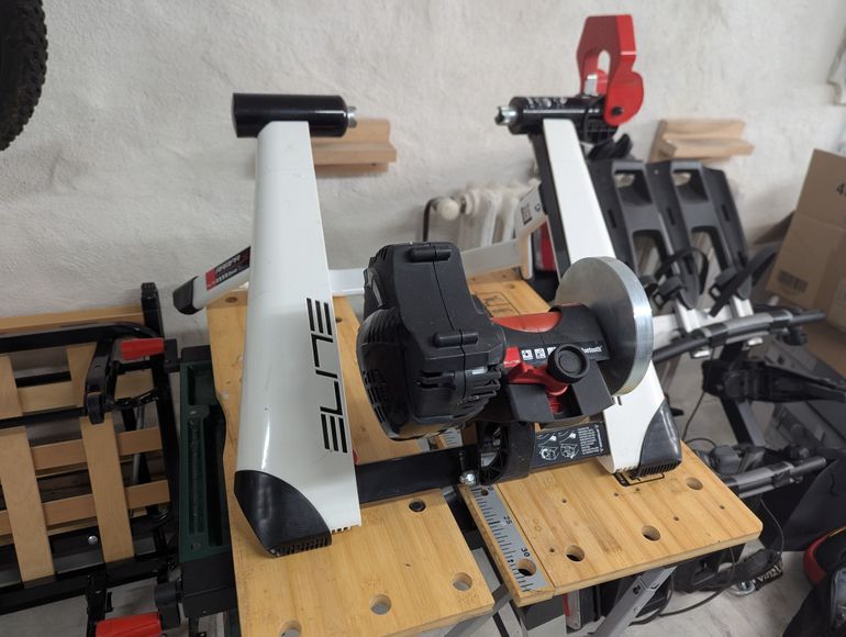 Used Elite Rampa Smart B+ Trainer bike — image 2 of 4