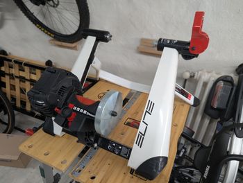 Used Elite Rampa Smart B+ Trainer bike