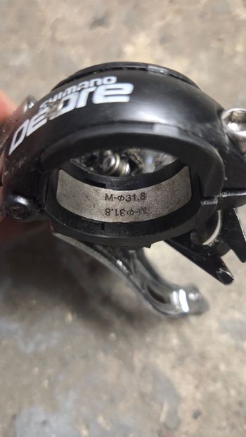 Used Shimano Deore RD-M510 Front Derailleur bike — image 4 of 5