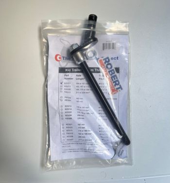Used Robert Axle Project Thru Axle M12x1.0 154/167mm KID217 bike