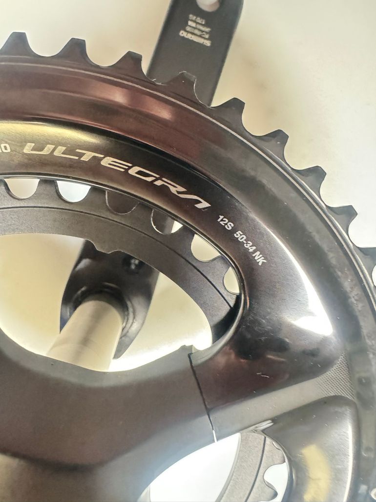 Used Shimano Ultegra R8100 Crankset 50/34 bike — image 2 of 3