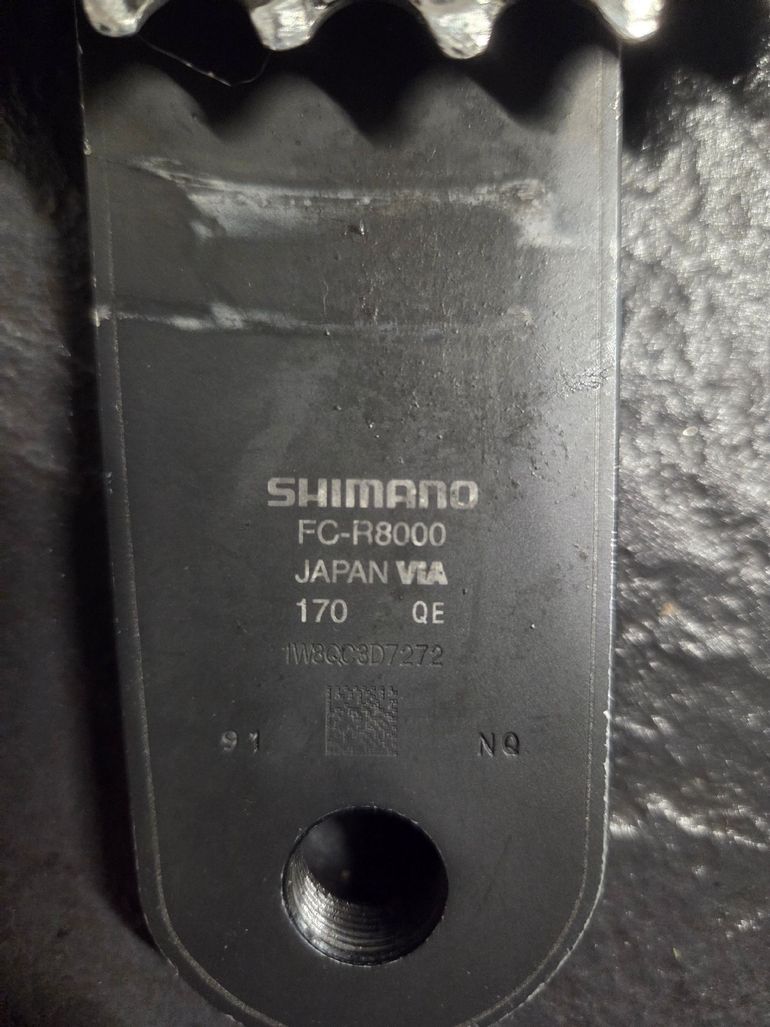 Used Shimano Ultegra R8000 Crankset bike — image 3 of 5