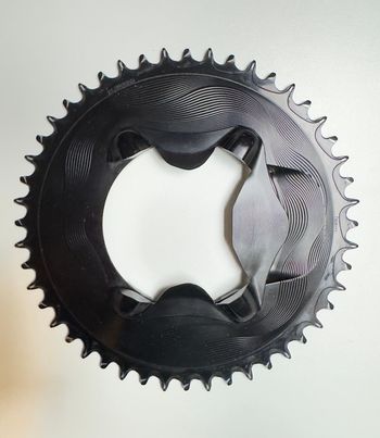 Used Alugear Round 1-speed Chainring 12sp 110 BCD 4b Shimano Asymmetric 2026 bike