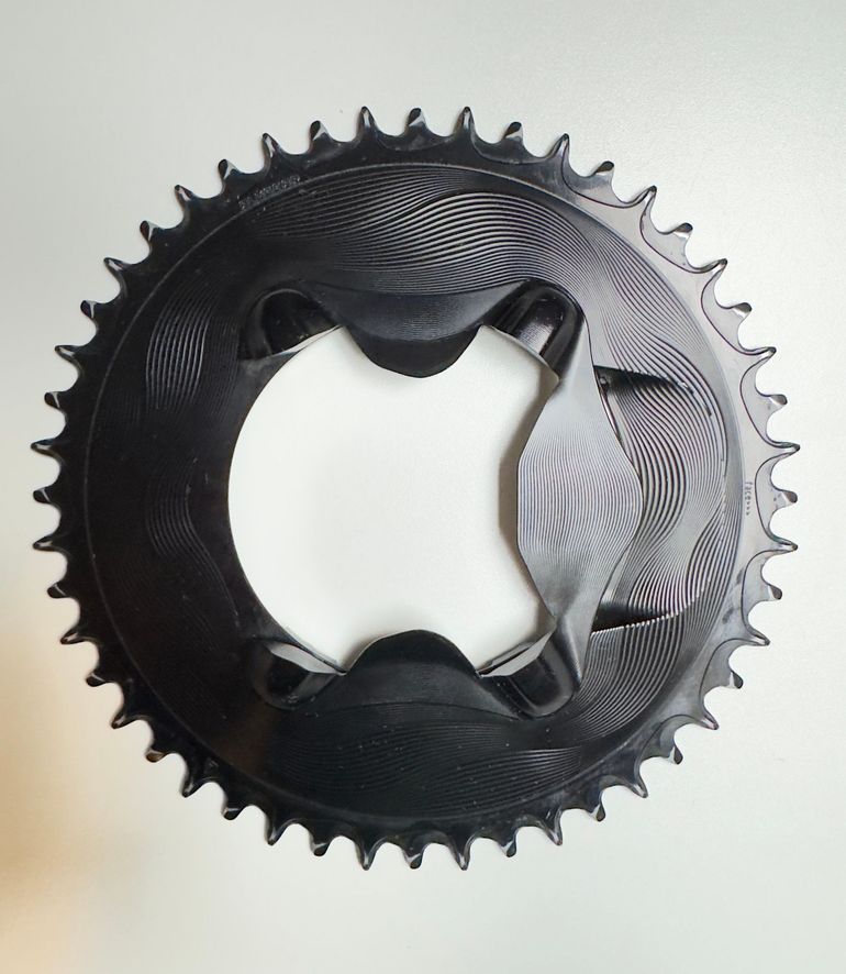 Used Alugear Round 1-speed Chainring 12sp 110 BCD 4b Shimano Asymmetric 2026 bike — image 1 of 2