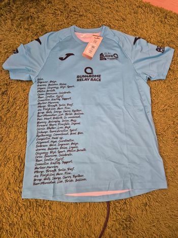 Used Joma T shirt Ufficiale Maratona di Roma 2026 bike