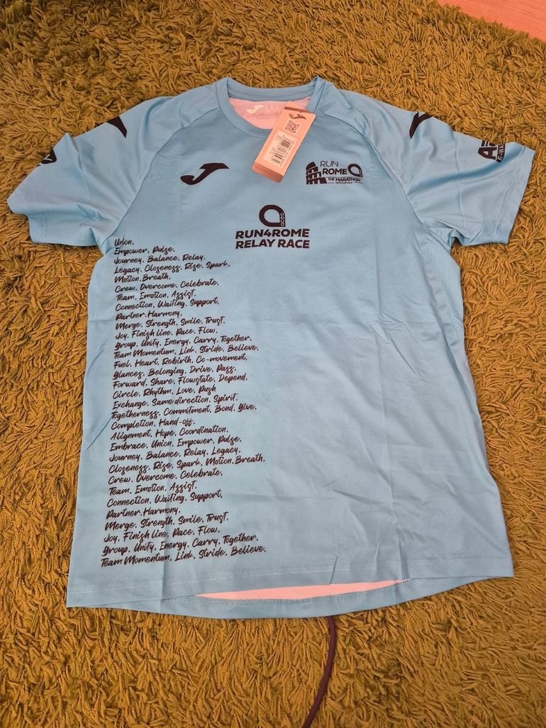 Used Joma T shirt Ufficiale Maratona di Roma 2026 bike — image 1 of 3