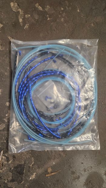 Used Risk Aluminum Bike Cable Housing bike