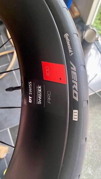 Used Dt Swiss ARC 1100 Wheelset and Disc Wheel 2025 bike — image 4 of 5