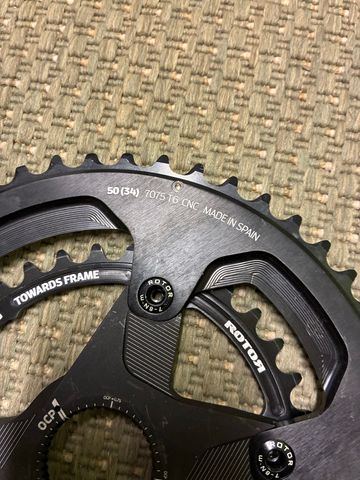Brugt Rotor Kettenblätter 50/34 bike — billede 2 af 3