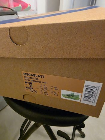 Used Asics Megablast Running Shoes 2026 bike — image 6 of 7