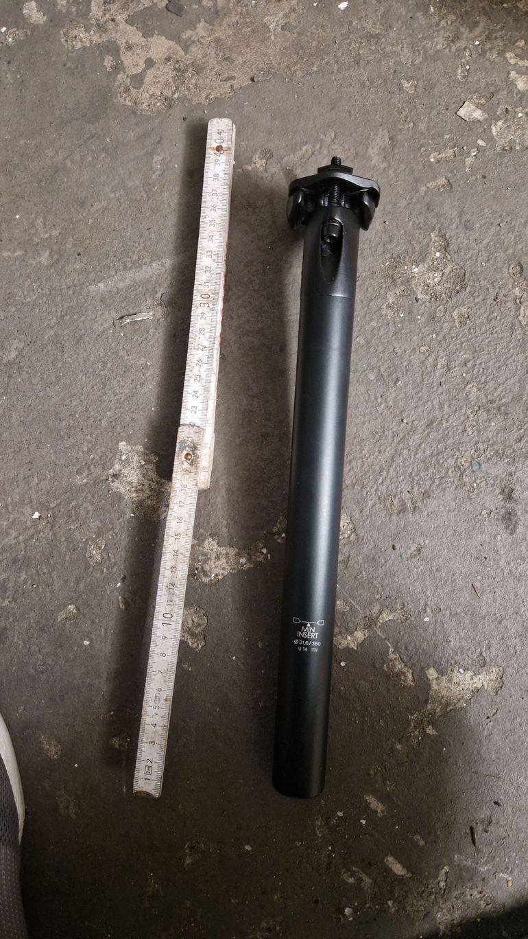 Used Focus CEX Seatpost 31.6 mm 350 mm bike — image 3 of 3